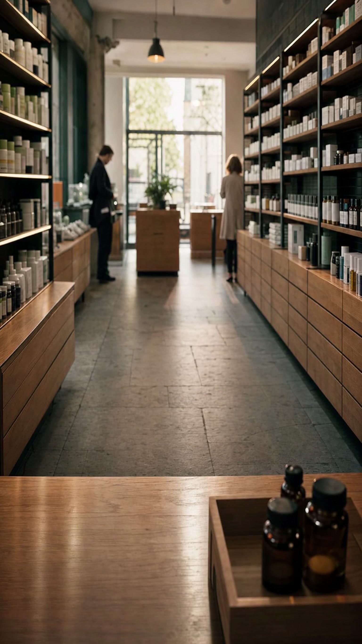 Pharmacy scene