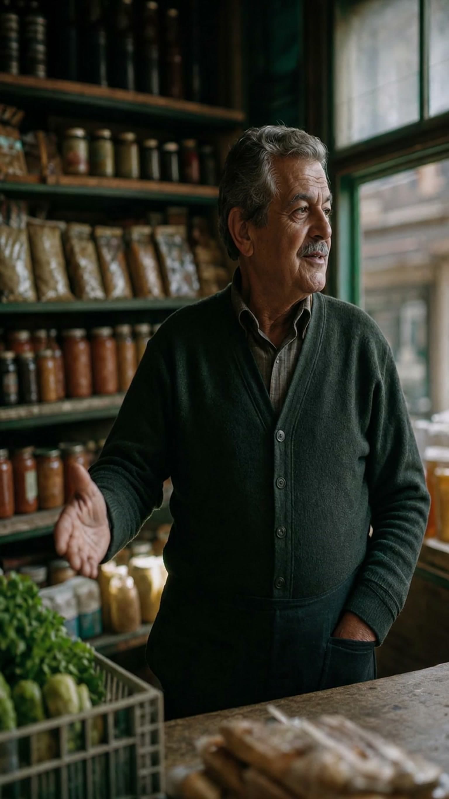 Local shop scene